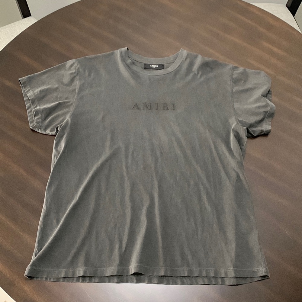 Amiri Grey T Shirt